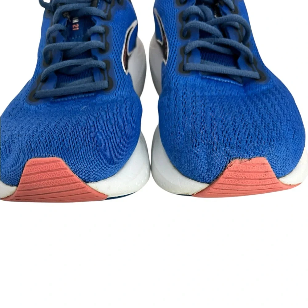 Brooks Glycerin 21 Wide‎ Blue Icy Pink Running Shoes Size 10.5 Wide